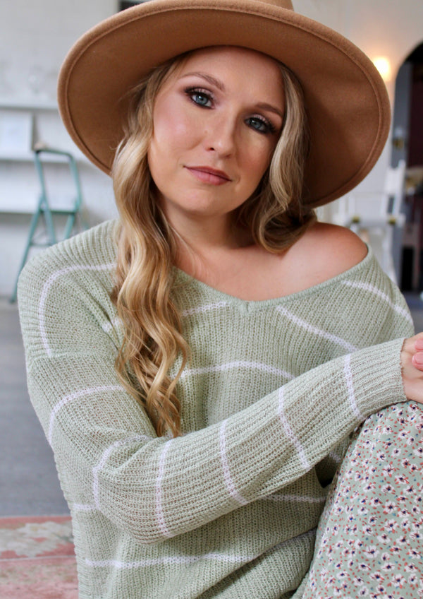 Postpartum and Breastfeeding Friendly Sweater